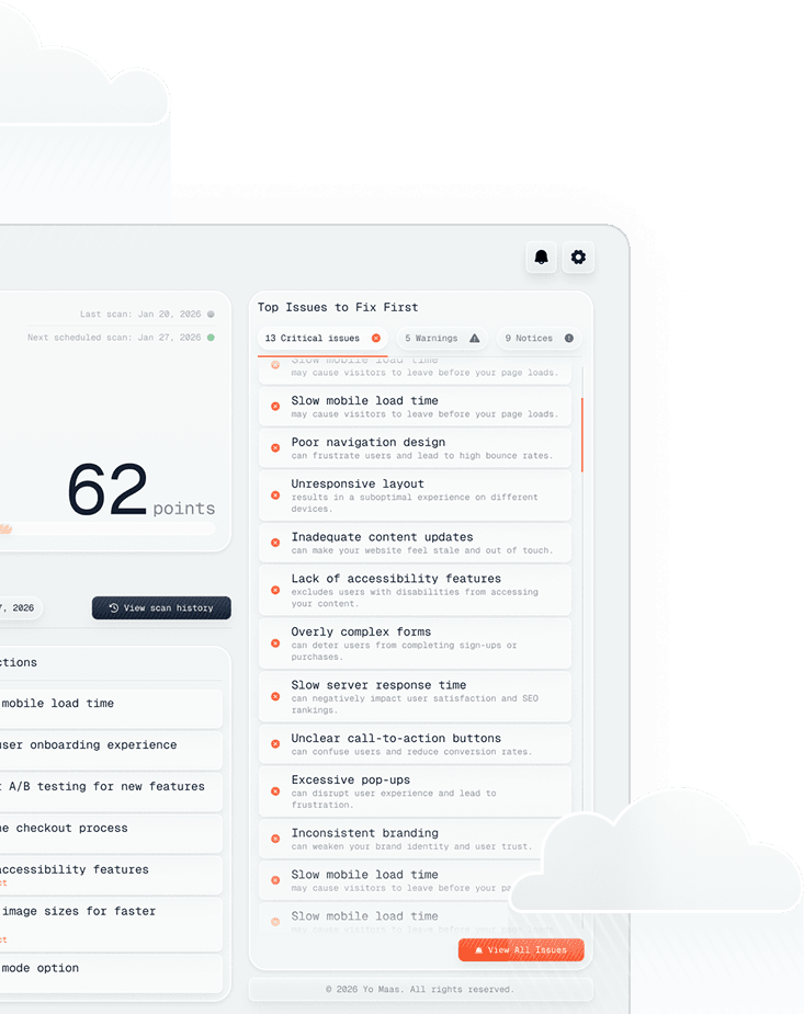 Yo MaaS dashboard preview